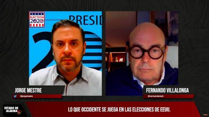 El diplomático Fernando Villalonga, en la entrevista que ha provocado su cese.