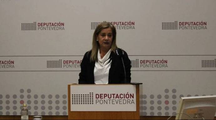 La socialista Carmela Silva, presidenta de la Diputación de Pontevedra.