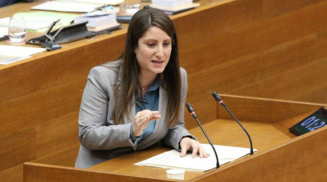 Ana Vega, presidenta de Vox en la provincia de Alicante / FOTO de archivo