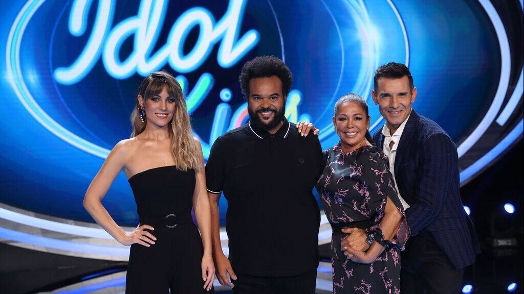 Edurne, Carlos Jean, Isabel Pantoja y Jesús Vázquez, el equipo de 'Idol kids'