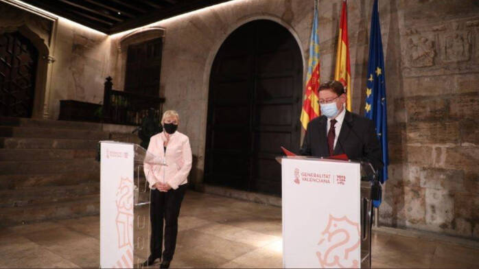 Barceló y Puig, los responsables políticos de gestionar la pandemia