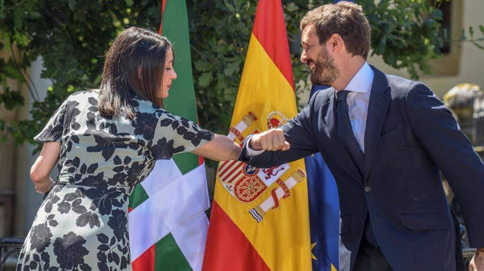 Las elecciones catalanas constituyen un importante hito para los partidos que presiden Inés Arrimadas y Pablo Casado