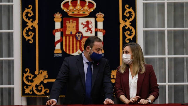 Ábalos ocultó durante cuatro meses al Congreso la compra de un local en Valencia