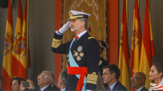 El Rey Felipe VI, el último 12-O