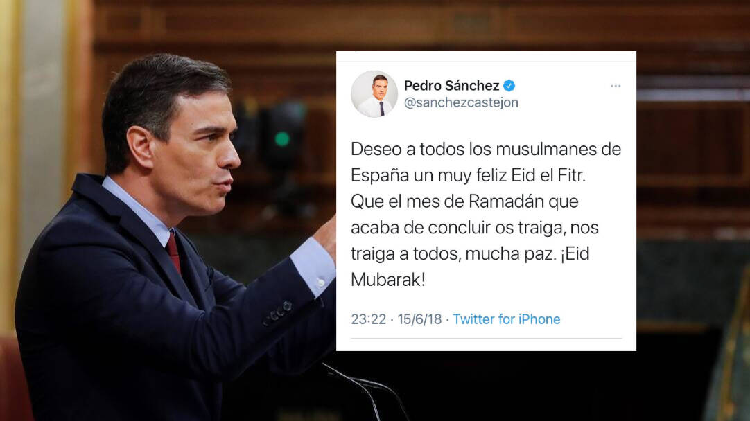Pedro Sánchez y su controvertida felicitación