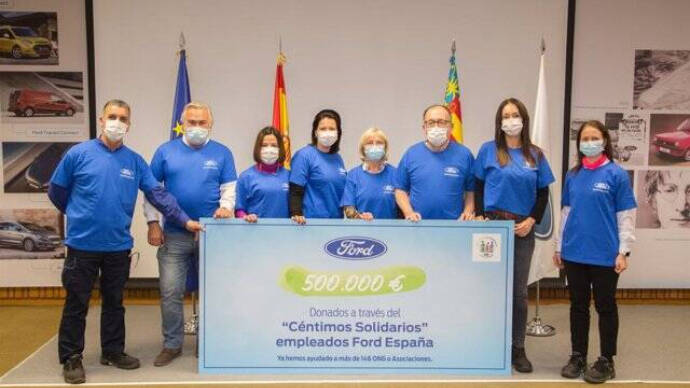 Ford España céntimo solidario