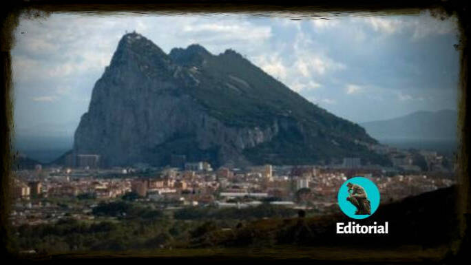 Gibraltar, visto desde España