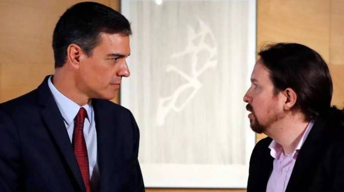Sánchez e Iglesias han vuelto a decretar un apagón informativo en su última cita.