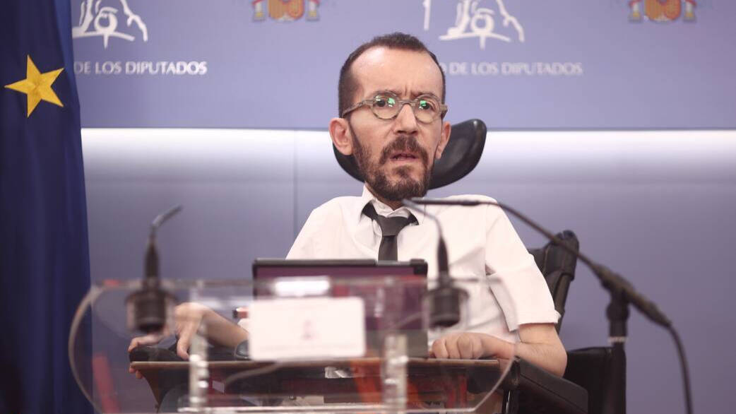 El portavoz de Podemos, Pablo Echenique
