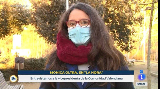 Mónica Oltra en TVE