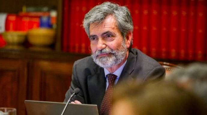 El presidente del Poder Judicial, Carlos Lesmes.