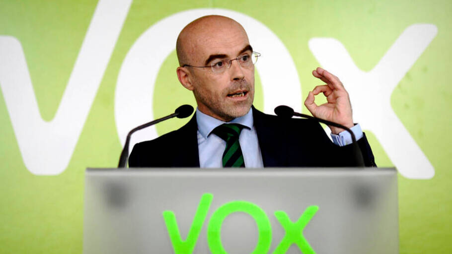 El eurodiputado de Vox Jorge Buxadé