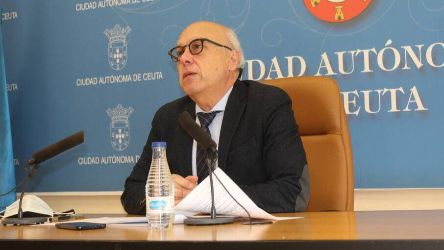 El consejero de Sanidad y Gobernación del Gobierno de Ceuta, Javier Guerrero