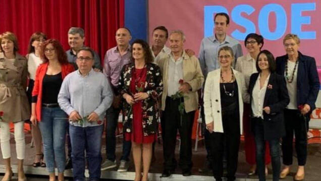 Candidatos del PSOE en la Hoya de Buñol-Chiva