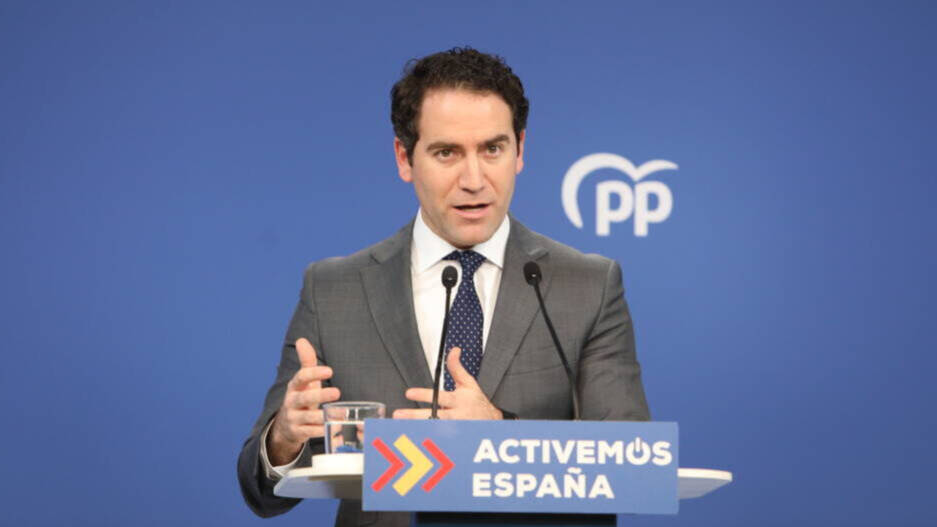Teodoro García Egea, secretario de organización del PP.