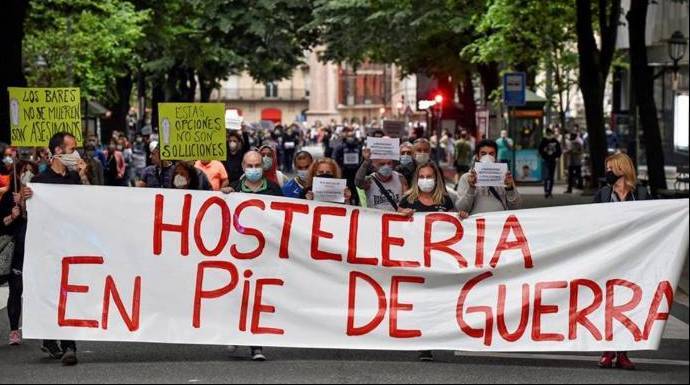 La Hostelería del País Vasco se anota la primera victoria judicial contra la administración.