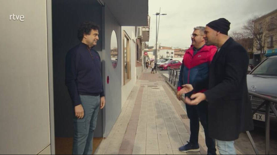 Pepe Rodríguez, Florentino Fernández y Gonzalo Miró