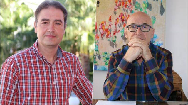 Héctor Morales y Alejandro Llobell, los dos concejales del PSPV-PSOE en Teulada-Moraira