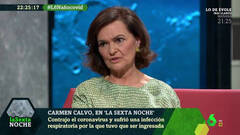Carmen Calvo se entrega a Podemos y presume de tener 