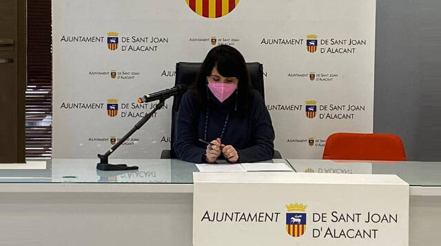 Julia Parra, vicepresidenta de la Diputación de Alicante y concejala de Igualdad en Sant Joan d'Alacant