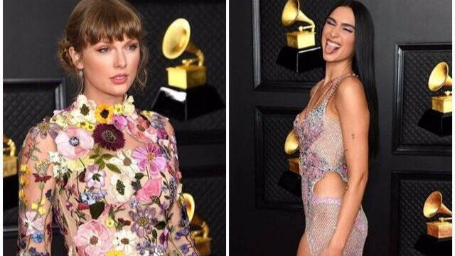 Taylor Swift y Dua Lipa entre las celebrities mejor vestidas.