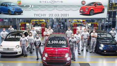 Fiat llega a los 2,5 millones de 500 fabricados