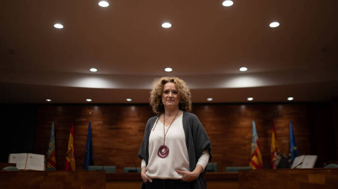 Amparo Folgado, portavoz del PP en el Ayuntamiento de Torrent y candidata a presidenta local de su partido