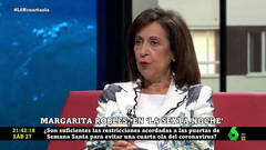 Margarita Robles, entrevistada por Hilario Pino en La Sexta Noche