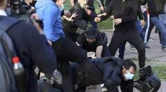 Detenido el radical de ultraizquierda que pateó brutalmente a un antidisturbios en Vallecas