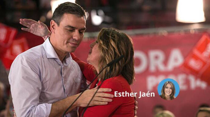 Pedro Sánchez y Susana Díaz, en la campaña de 2019