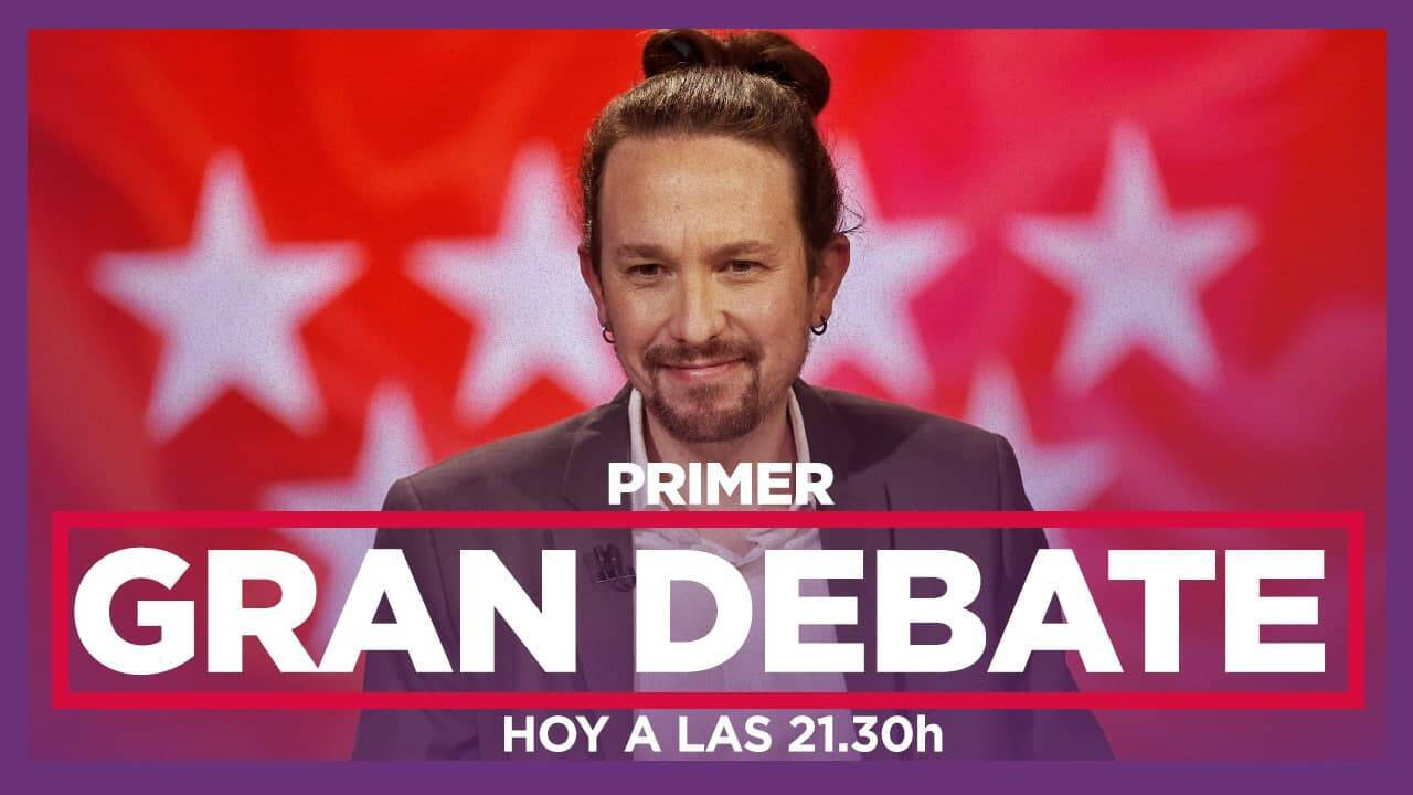 La promo de Podemos sobre el debate de Telemadrid.