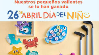 El Corte Inglés celebra el Día del Niño con una donación de juguetes para los niños más vulnerables 