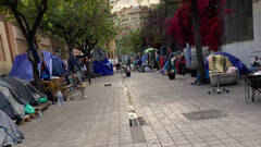Las duras imágenes de la pobreza en la Valencia de los 'rescatem persones'