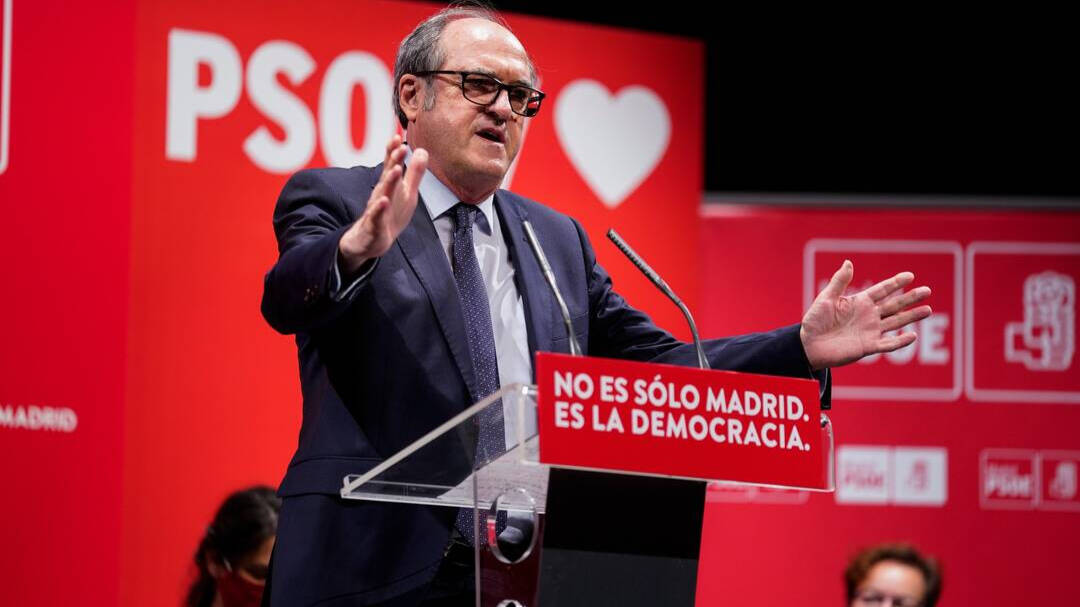 El candidato socialista, Ángel Gabilondo