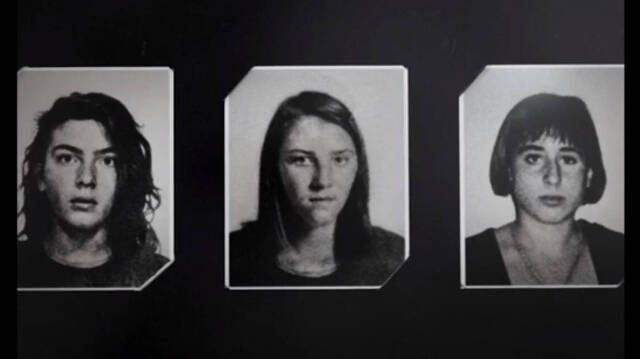 Fotografías de las tres niñas de Alcàsser que se difundió en el momento de su desaparición