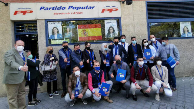 Apoderados del PPCV desplegados en Madrid