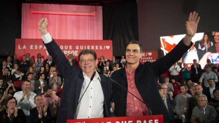 Puig y Sánchez se reencontrarán en sus respectivos congresos después del verano, en una situación interna en el PSOE que puede ser muy diferente a la actual