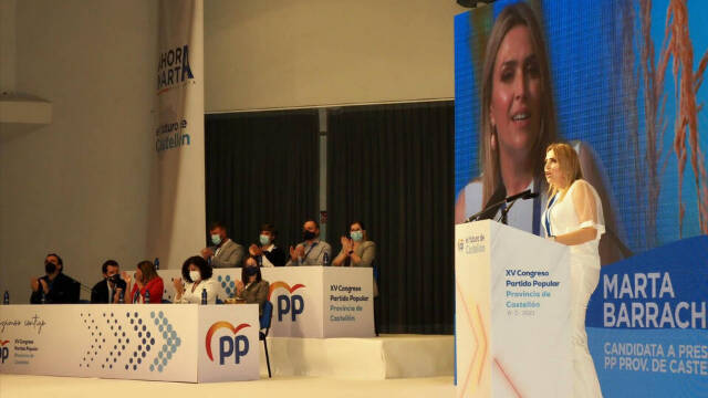 Marta Barrachina, elegida presidenta del PP de Castellón