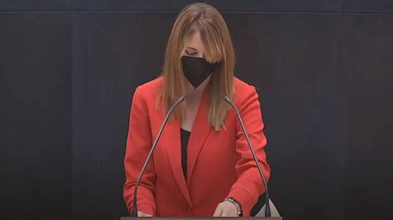 La portavoz de Cultura del PSOE en el Ayuntamiento de Madrid, Mar Espinar.
