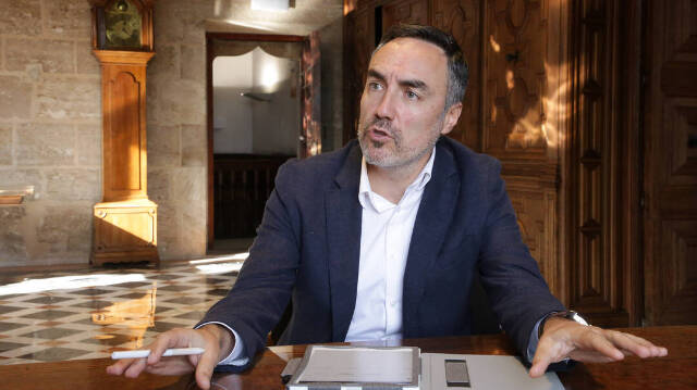 Juan Ángel Poyatos, director general de Coordinación de Acción del Gobierno y responsable de la Oficina de la Estrategia Valenciana para la Recuperación