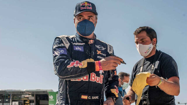 Sainz explota por las descaradas trampas de Al-Attiyah en el Rally de Andalucía