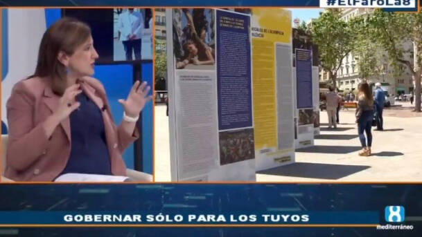 María José Catalá llama a la plaza del Ayuntamiento 'arroz con cosas'