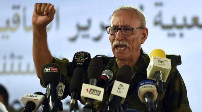 El líder del Polisario acogido por España, Brahim Ghali.