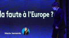 Carles Puigdemont en el Parlamento europeo.