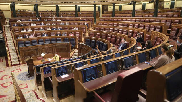 Sesión plenaria en el Congreso de los Diputados / E. Parra. POOL / Europa Press