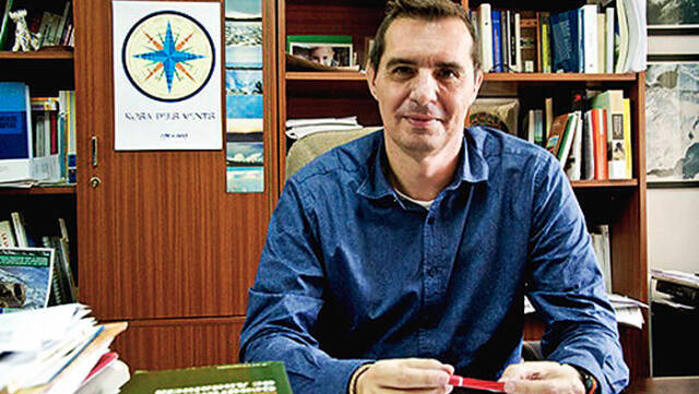 Jorge Olcina, catedrático y director del Laboratorio de la UA