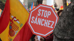 Convocada una gran manifestación en Madrid contra los indultos de Sánchez