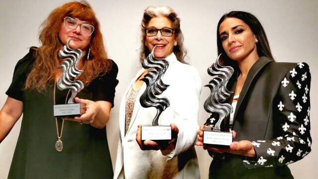 Isabel Coixet, Premio Lucentum; Inma Cuesta, Premio Ciudad de Alicante y Kiti Mánver, Premio de Honor