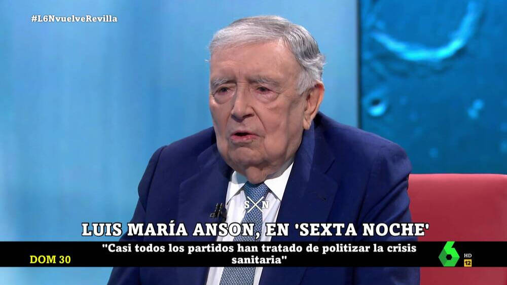 Luis María Anson en La Sexta Noche