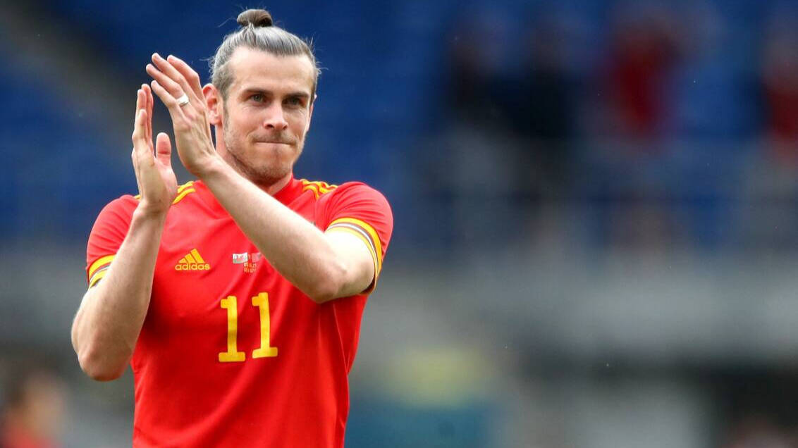 Bale, en el amistoso que País de Gales disputó el pasado sábado ante Albania. 
